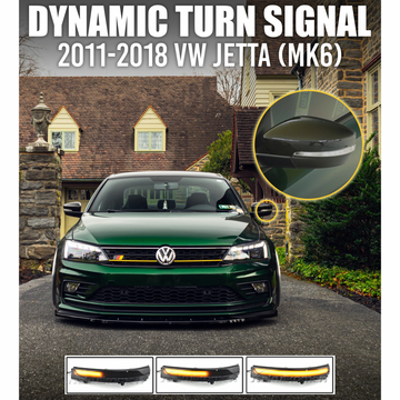 MK6 Jetta Dynamic LED Mirror Turn Signals (Non-GLI)