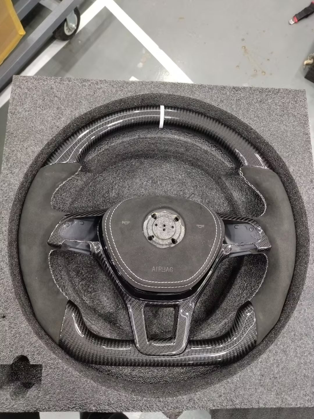 Carbon fiber steering wheels