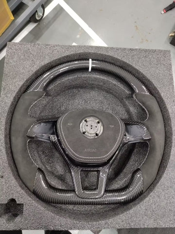 Carbon fiber steering wheels