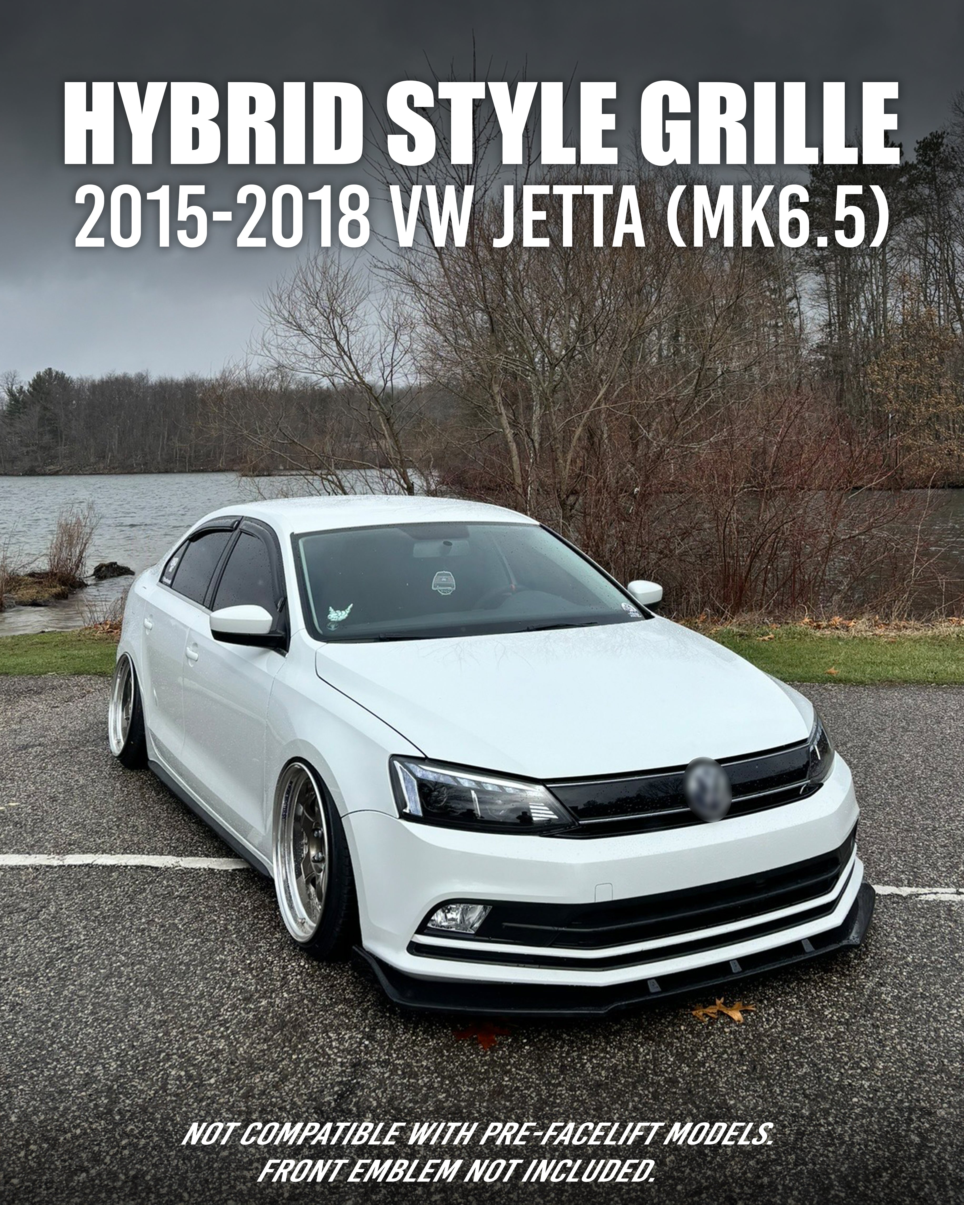 Hybrid Front Grille – MK6.5 Jetta (2015–2018)